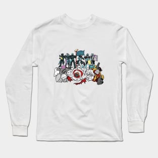 Interglactic Clean Up Crew Long Sleeve T-Shirt